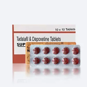 Super Vidalista 20 mg + 60 mg s tadalafilem a dapoxetinem pro podporu erekce